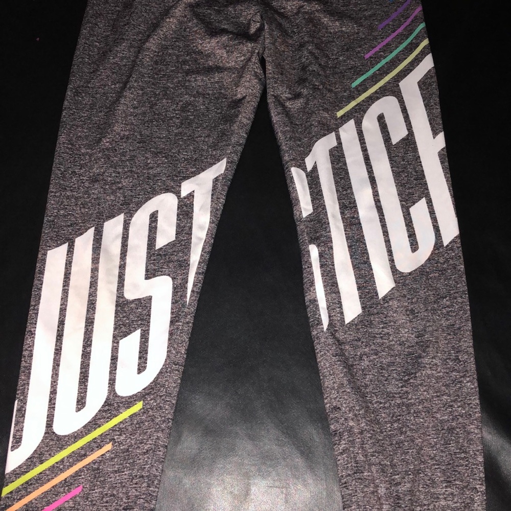 Justice legging. comfortable to wear.